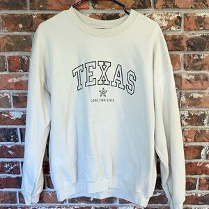 Lone star state Texas sweatshirt
